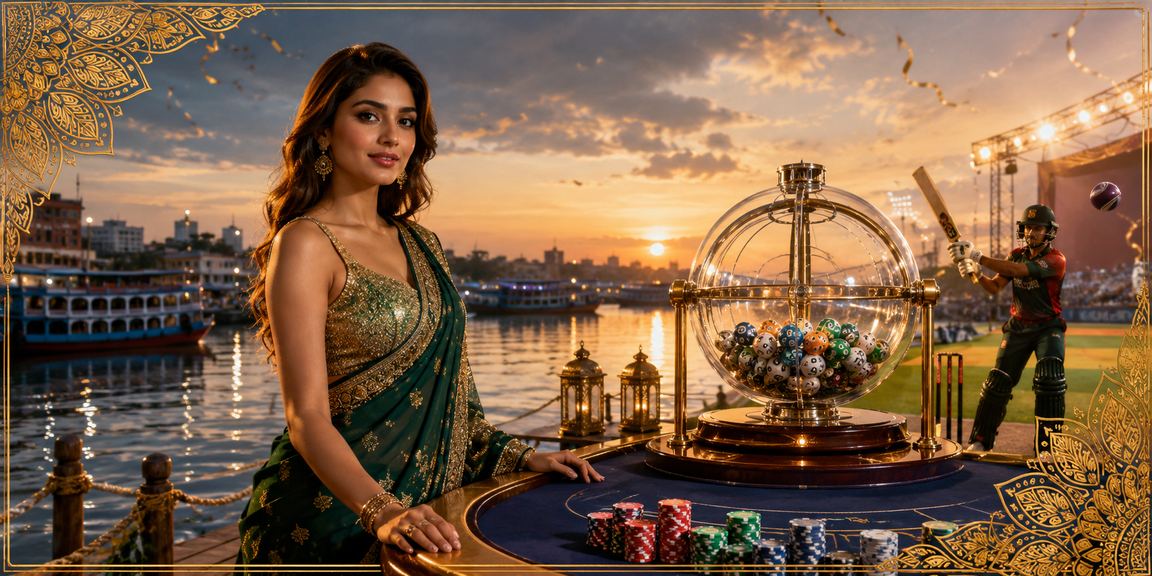 নারায়ণগঞ্জ সমুদ্র সৈকতে ক্রিকেট বেটিং ও লটারি উৎসব