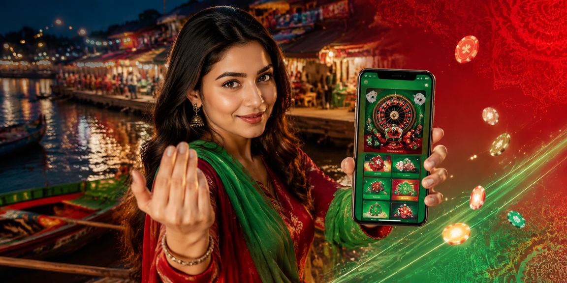 রংপুরে লাল-সবুজ থিমে মোবাইল পেমেন্ট প্রক্রিয়া করছেন ব্যবহারকারী